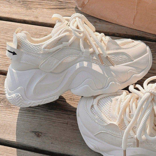 Damen Sportliche Sneakers mit einzigartigem Komfort-Design und atmungsaktiver Mesh-Oberfläche R&B