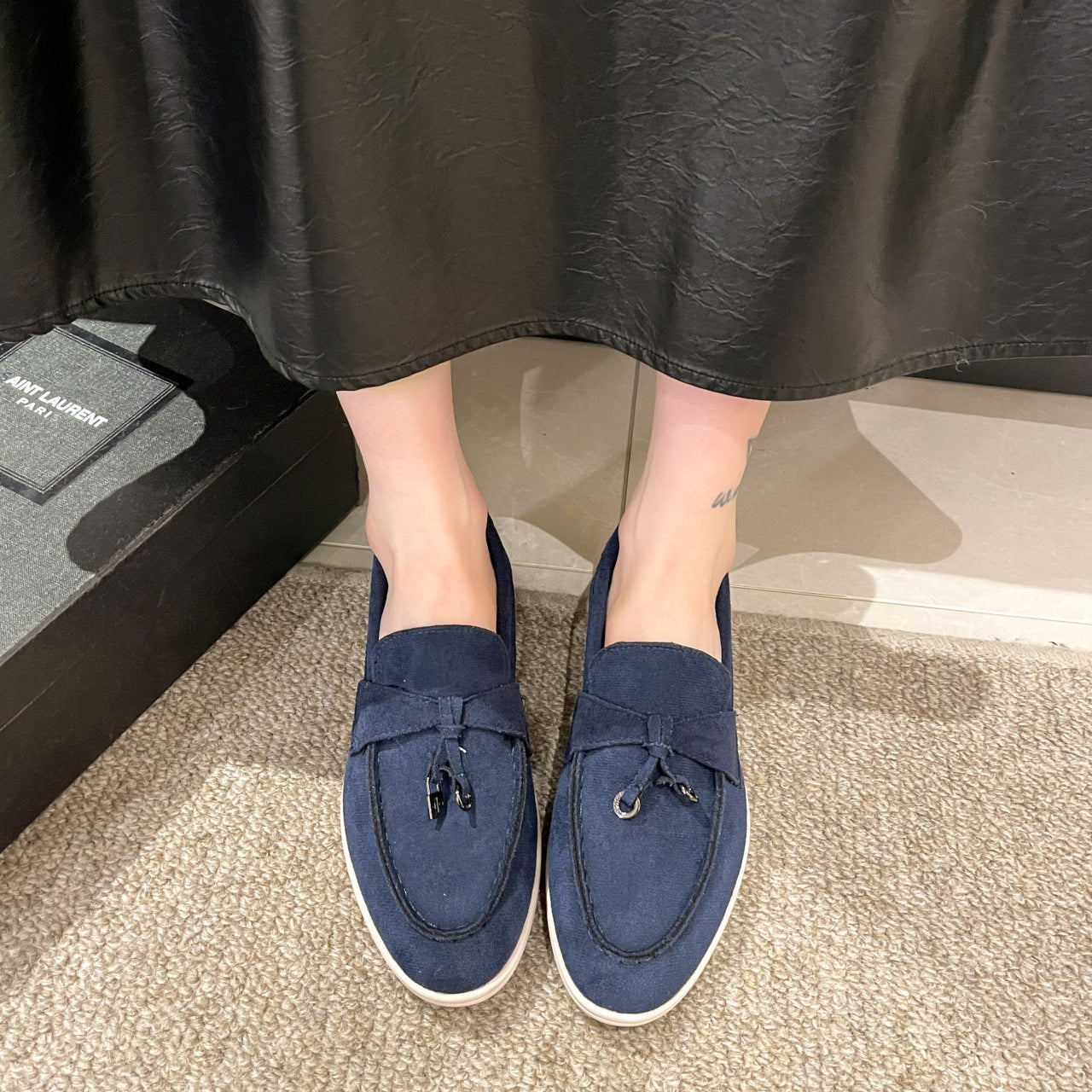 Damen Elegante Mokassins mit modischen Akzenten R&B