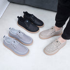 Damen Atmungsaktive Sneaker mit Lochmuster und rutschfester Sohle R&B