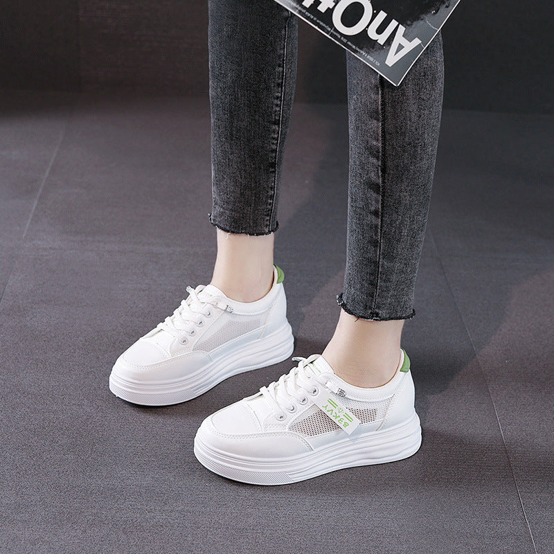 Damen Komfortable Sneaker mit atmungsaktivem Netz-Obermaterial und flexiblem Design R&B