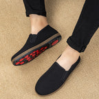 Damen klassische Slip-On Slipper aus elastischem Material R&B