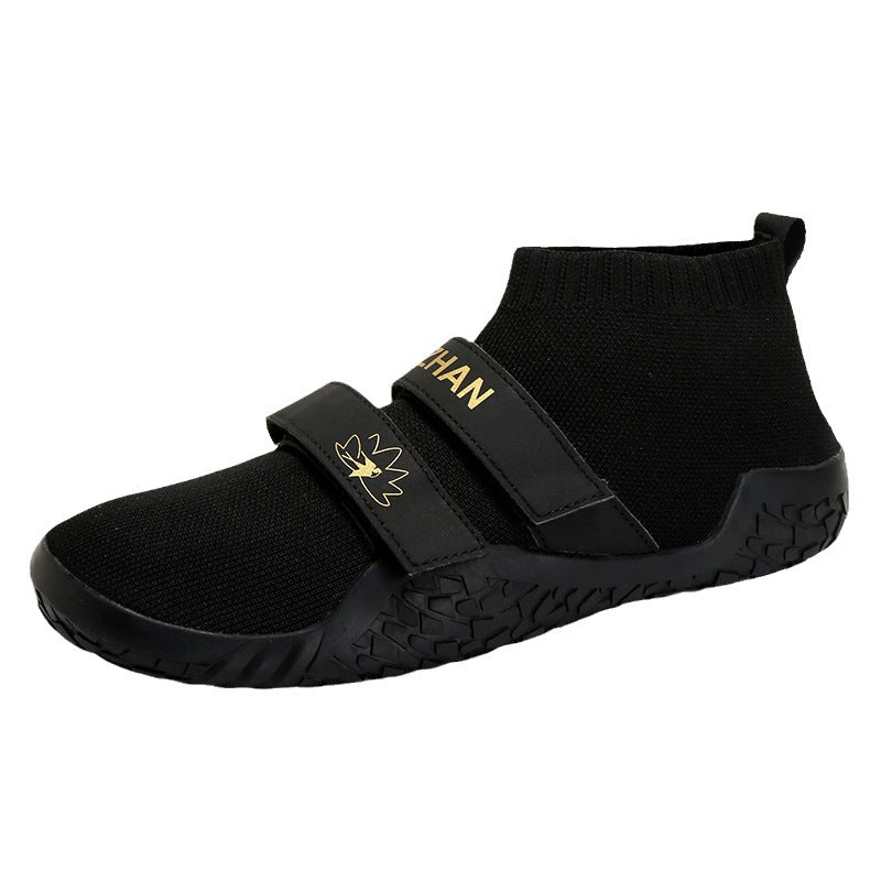 Damen Sportliche Aquaschuhe mit elastischem Klettverschluss und rutschfester Sohle R&B