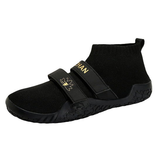 Damen Sportliche Aquaschuhe mit elastischem Klettverschluss und rutschfester Sohle R&B