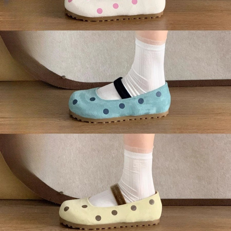 Damen bequeme Pantoletten mit modischem Design und rutschfester Sohle R&B