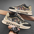 Damen Bequeme und modische Sneakers mit farbenfrohem Design R&B