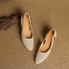 Damen elegante Ballerinas mit atmungsaktivem Lochdesign R&B