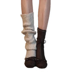 Damen eleganter Stiefel mit kunstvollem Zugband und bequemem Blockabsatz R&B