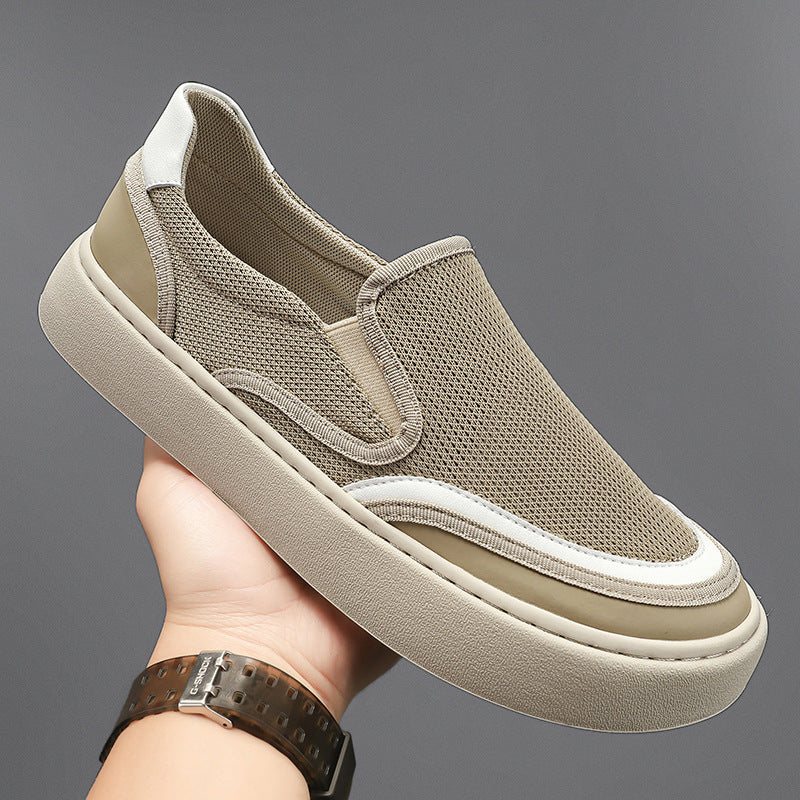 Damen Slip-On Sneakers mit atmungsaktivem Obermaterial R&B