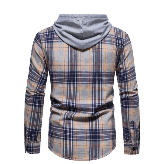 Herren Hemd mit Kapuze R&B