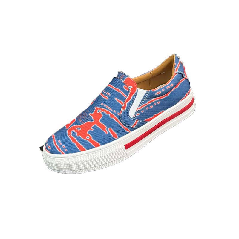 Damen Slip-On Sneakers mit innovativem Druckdesign R&B