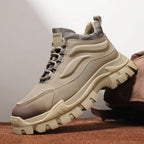 Damen Sportliche hohe Sneakers mit rutschfester Sohle und atmungsaktivem Obermaterial R&B