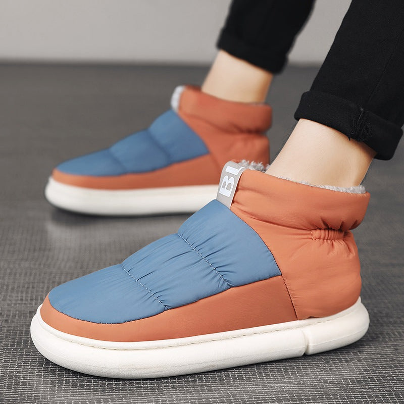 Damen Bequeme und warme Winterhausschuhe R&B