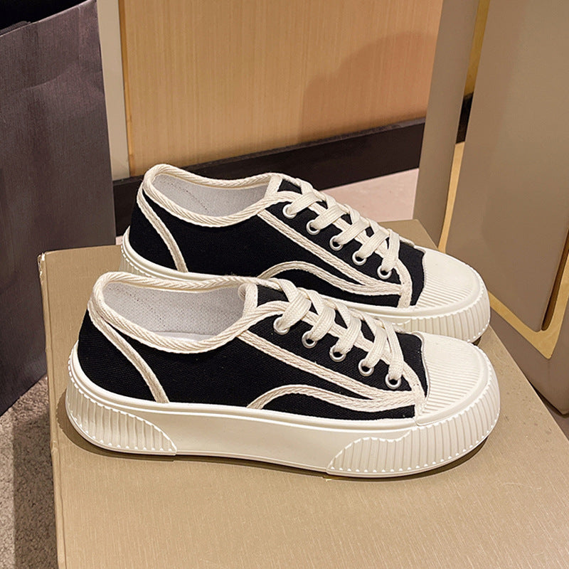 Damen Freizeitschuhe mit dicker Sohle
