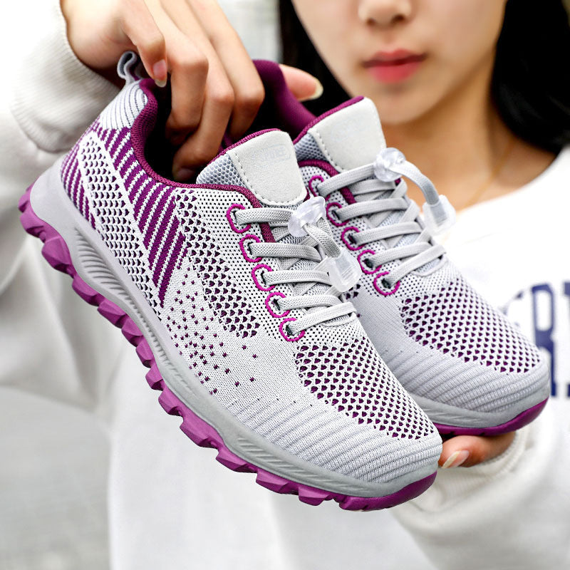 Damen Atmungsaktive Laufschuhe mit rutschfester Sohle und flexiblem Obermaterial R&B