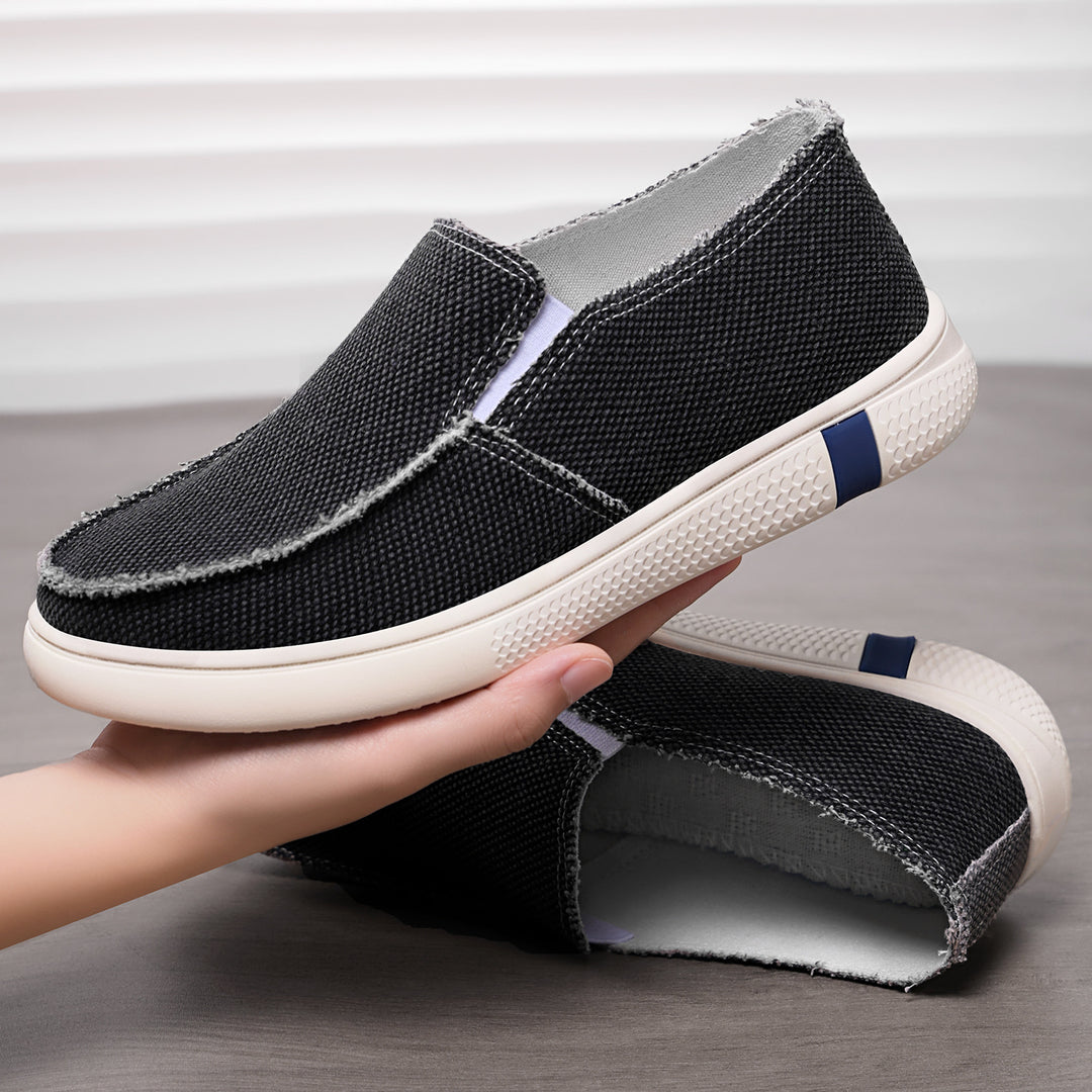 Damen Bequeme Slip-On Sneakers mit elastischem Design und rutschfester Sohle R&B