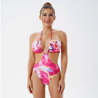 Damen Bandeau-Bikini mit modischem Überwurf R&B