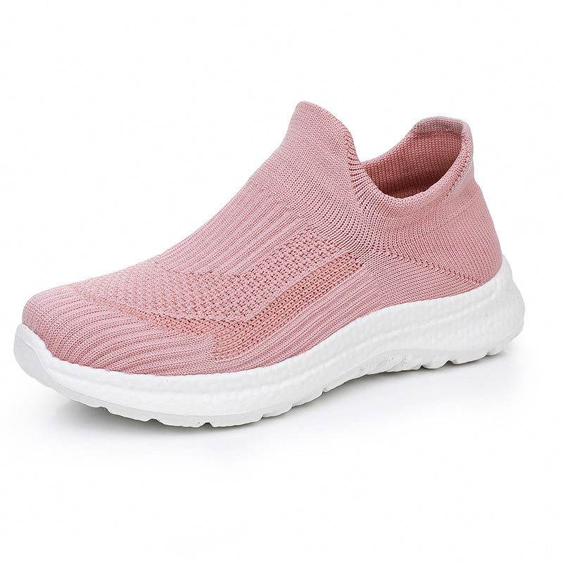 Damen Sportliche Slip-On Sneakers mit atmungsaktivem Obermaterial und weichem Fußbett R&B