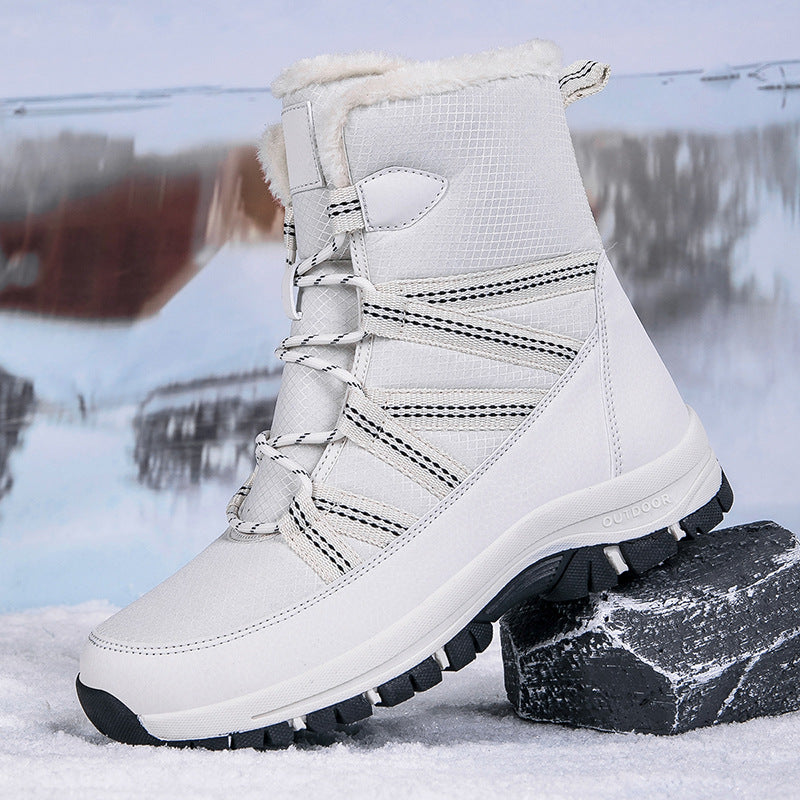 Damen Winterboots mit isolierendem Futter und rutschfester Sohle R&B