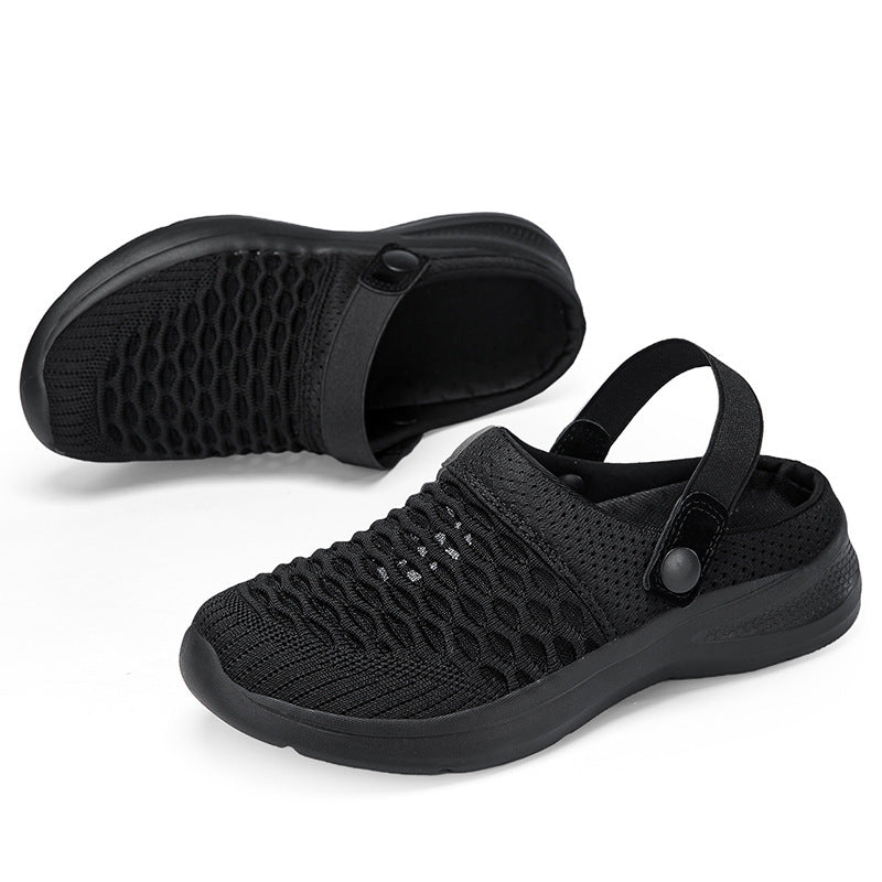 Damen Atmungsaktive Freizeitclogs mit praktischem Fersenriemen R&B