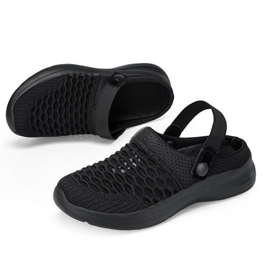 Damen Atmungsaktive Freizeitclogs mit praktischem Fersenriemen R&B