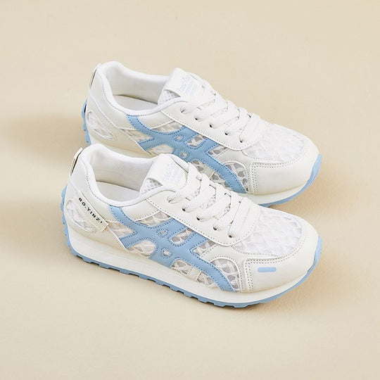 Damen Sportliche Sneakers mit atmungsaktiver Netzoberfläche und komfortabler Dämpfung R&B