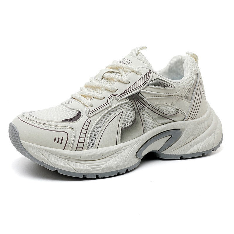 Damen Hochwertige Sport Schnürschuhe mit Atmungsaktivem Mesh und Dämpfungssystem R&B