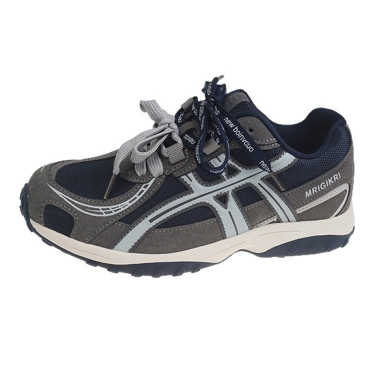 Damen sportliche Lauf-Sneaker mit dämpfender Sohlenkonstruktion und atmungsaktiver Mesh-Oberfläche R&B