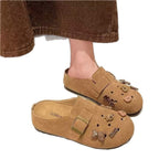 Damen Komfortable Clogs mit individuellen Verzierungen R&B