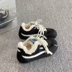 Damen Winter Sneakers mit wärmendem Fleece-Innenfutter und rutschfester Sohle R&B