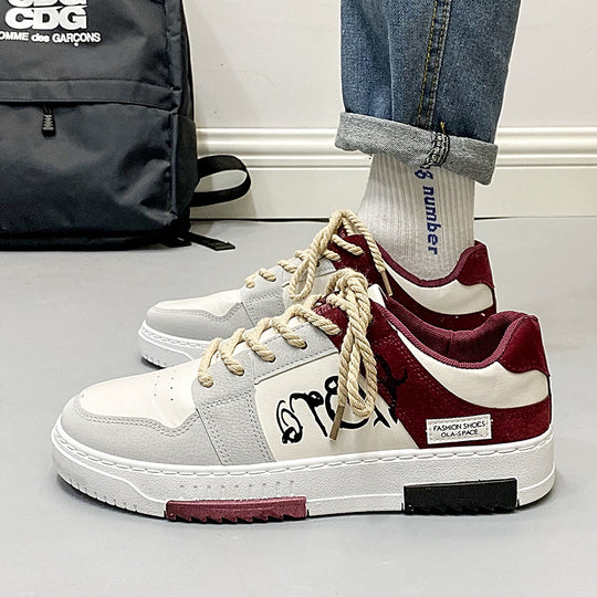 Damen Modische Sneakers mit lässigem Design und bequemer Schnürung R&B