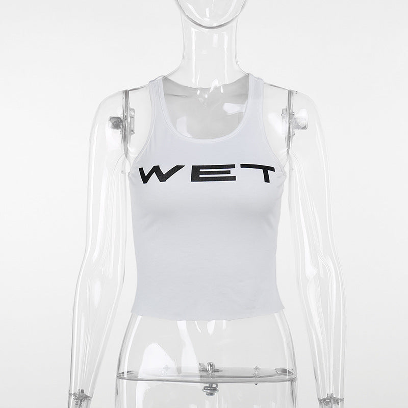 Damen Sportliches Crop-Top R&B