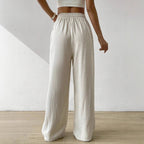 Damen entspannte Leinenhose R&B