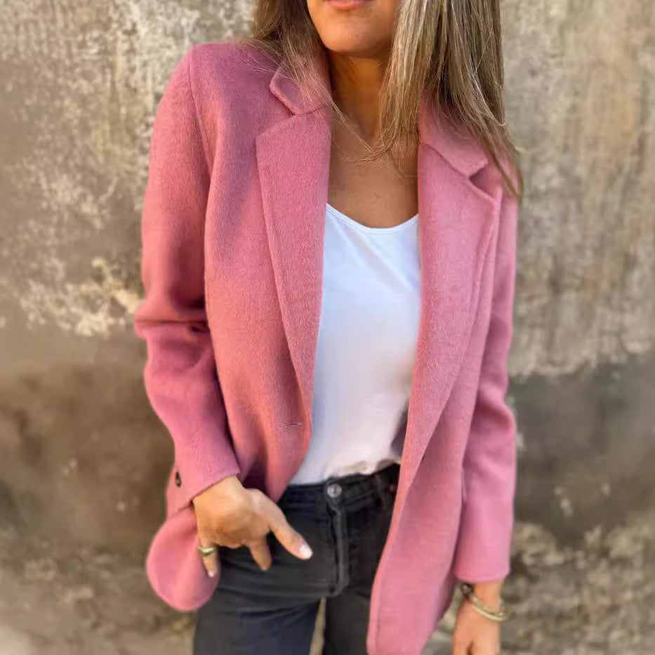 Damen modische Wollblazer R&B
