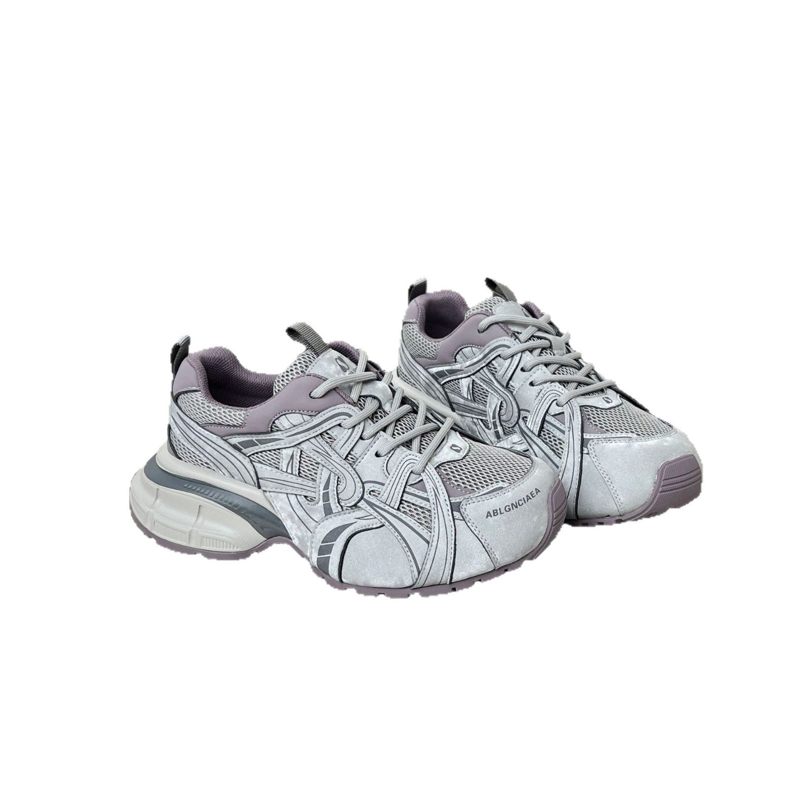 Damen Sportliche Sneakers mit atmungsaktivem Mesh-Obermaterial und innovativem Dämpfungssystem R&B
