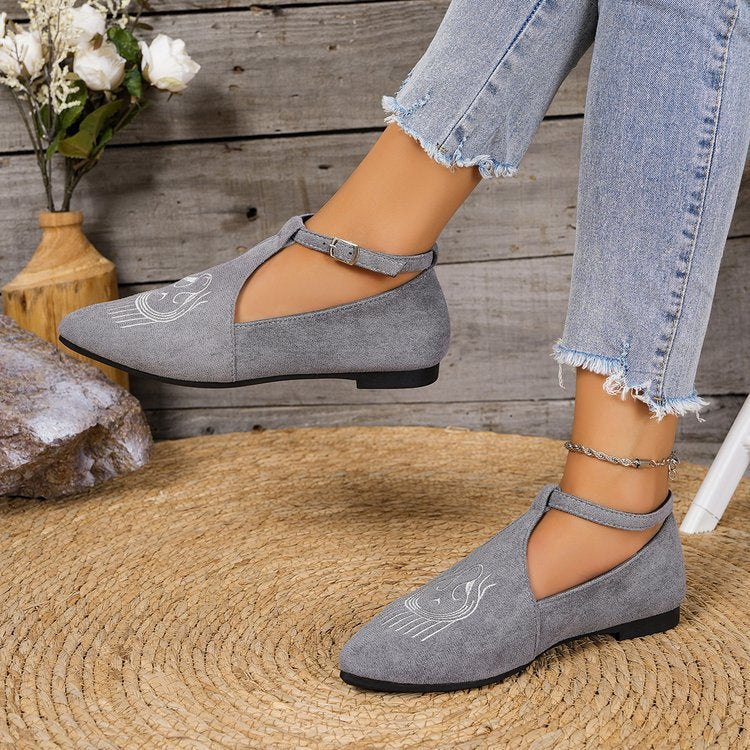 Damen Ballerinas im Boho-Stil R&B