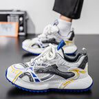 Damen Sportliche Sneakers mit stoßdämpfender Sohle und futuristischem Design R&B