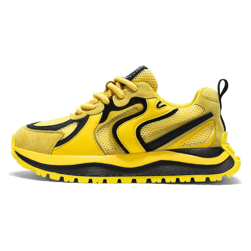 Damen Sportliche Sneakers mit atmungsaktiver Mesh-Oberfläche und dämpfender Sohle R&B