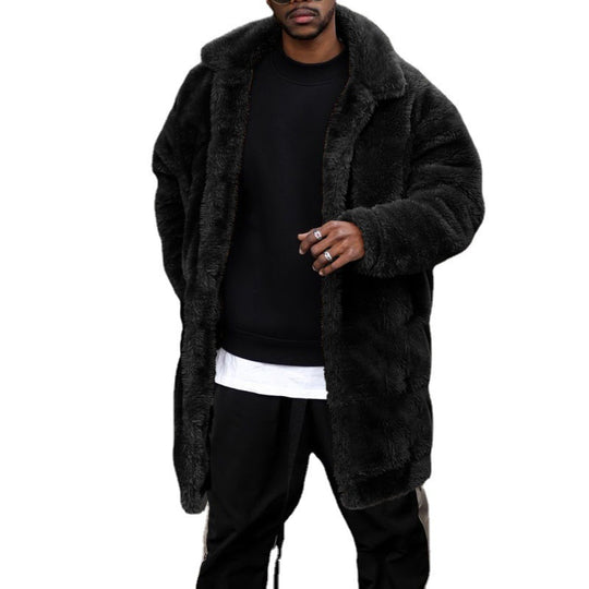 Herren Modische Teddyjacke mit verschließbaren Taschen und hoher Wärmeisolierung R&B