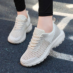 Damen Atmungsaktive Lauf-Sneaker mit flexiblem Mesh-Obermaterial R&B