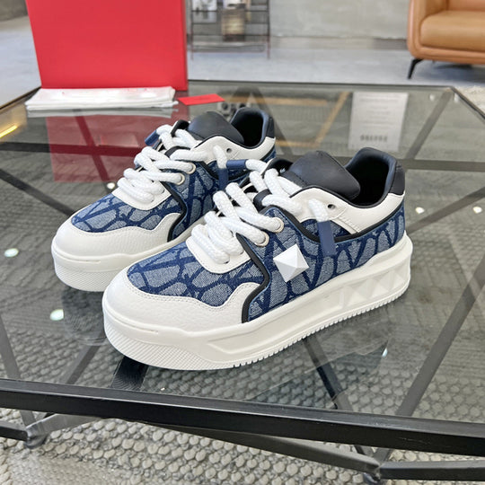 Damen Sportliche Sneakers mit trendigem Camouflage-Design und robustem Obermaterial R&B