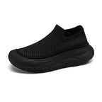 Damen Komfortable Slip-On Sneakers mit atmungsaktivem Obermaterial