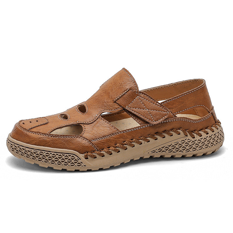 Damen Komfortable Leder Sandalen R&B