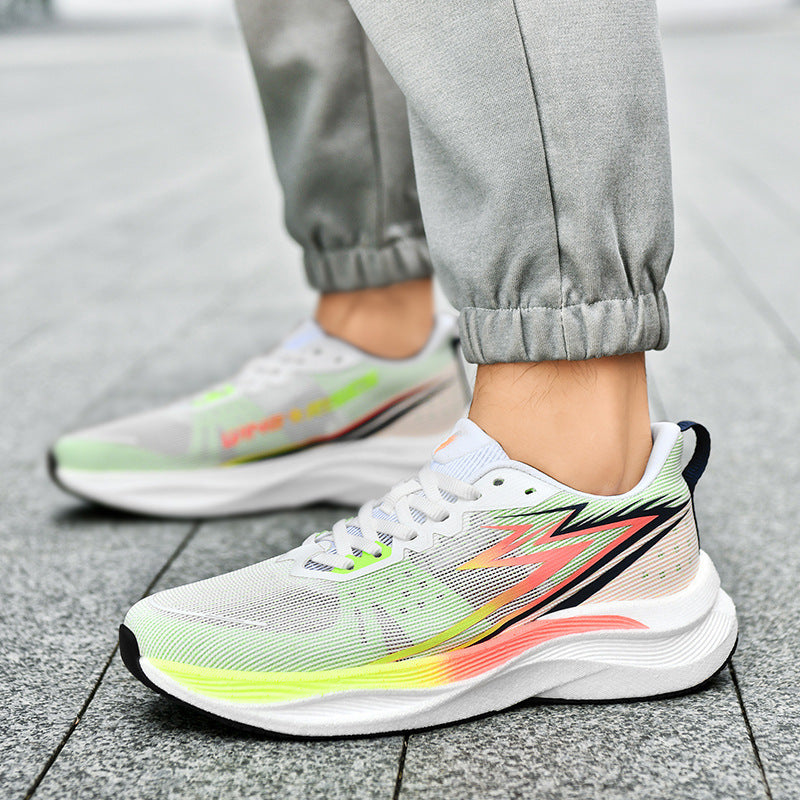 Damen Sportliche Running-Sneakers mit hoher Dämpfung und atmungsaktiver Mesh-Oberfläche