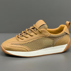 Damen Sportliche Sneaker mit atmungsaktiver Oberflächenstruktur und stoßdämpfender Sohle