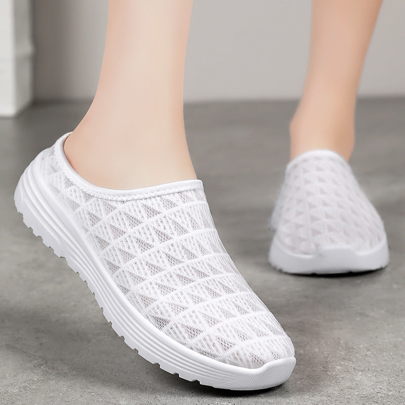 Damen Bequeme Clogs mit rutschfester Sohle und atmungsaktivem Obermaterial