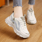 Damen Sportliche Sneakers mit atmungsaktivem Mesh-Obermaterial und rutschfester Sohle