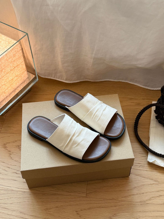 Damen Komfortable Riemensandalen mit breitem Riemen und anatomisch geformtem Fußbett R&B