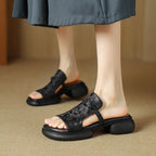 Damen Komfortable und stilvolle Sandalen mit anatomisch geformtem Fußbett