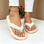 Damen Komfortable Zehentrenner Sandalen R&B