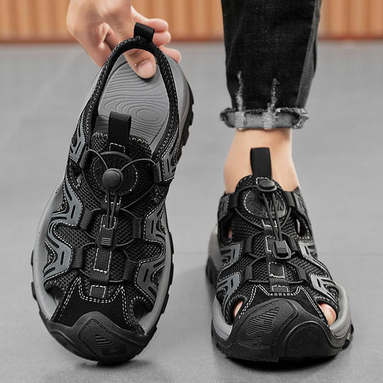 Damen Multifunktionale Outdoor-Sandalen mit verstellbarem Schnellschnürsystem R&B